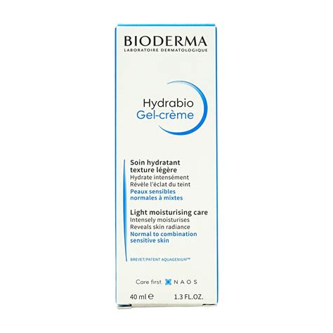 楽天市場送料無料 ハイドラビオ ライトモイスチャライジングケア ジェルクリーム 40ml ビオデルマBioderma