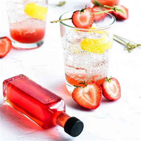 Simple Strawberry Syrup For Drinks The Practical Kitchen