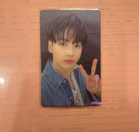 BTS Jungkook Memories Of 2021 DVD Photocard Hobbies Toys