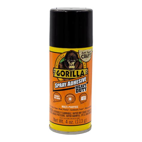 Gorilla Glue Adhesive Spray 1 Each 4 Fl Oz