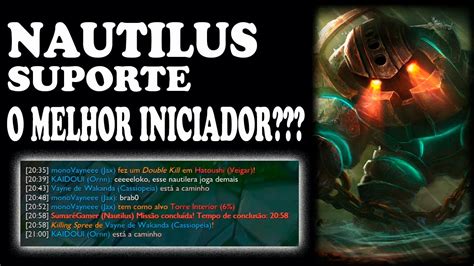 League Of Legends Nautilus Suporte YouTube