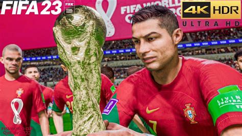 EAsports FIFA 23 Gameplay 2160p 4K Partugal VS Saudi Arabia World