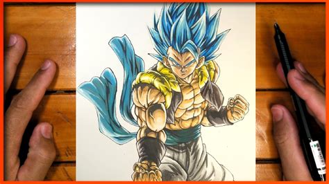 Veja Como Desenhar O Gogeta Ssj Blue Passo A Passo Youtube