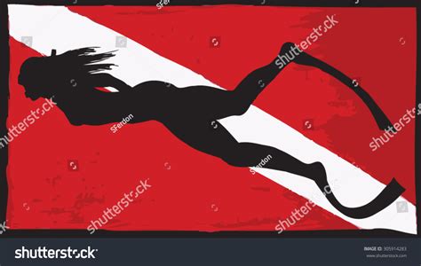 Scuba Diver Flag Over 256 Royalty Free Licensable Stock Vectors