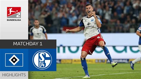 8 Goal Thriller In Season Opener Hamburger SV FC Schalke 04 5 3