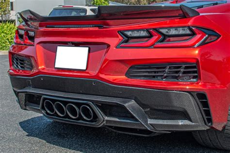 Chevrolet C8 Z06 Carbon Fiber Rear Diffuser Soul Performance