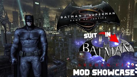 Arkham Knight Batman V Superman Suit In Arkham City Skin Mod Showcase