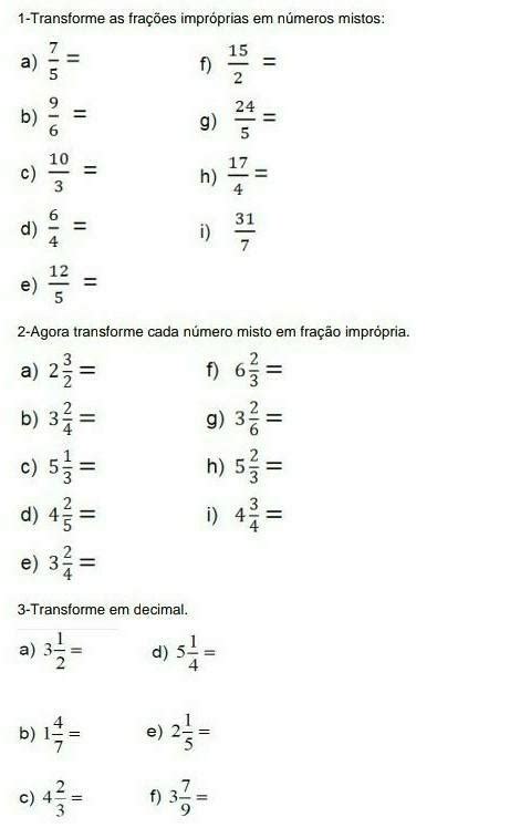 Alabama forma abreviada espectro transformar fração impropria em numero