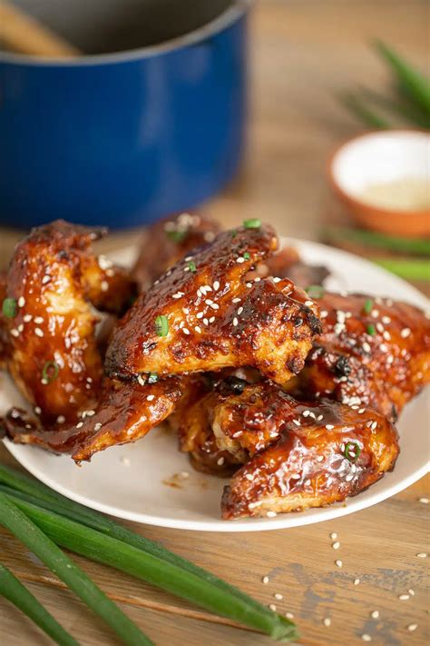 Air Fryer Teriyaki Chicken Wings My Air Fryer Kitchen