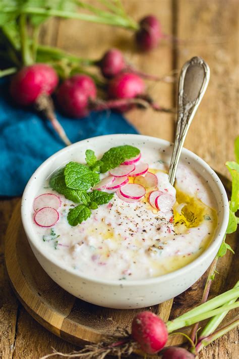 Recette de tzatziki aux radis roses recettes vegan pour l apéritif