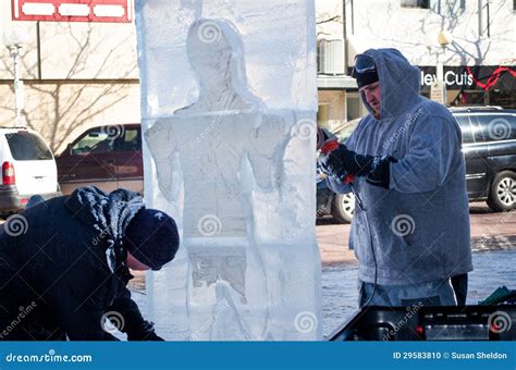 Frozen man in ice editorial image. Image of magical, outdoors - 29583810