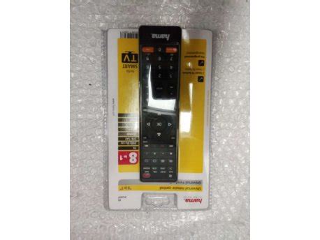 HAMA Univerzalni daljinski upravljač 8u1 Crni 12307 OUTLET TV dodatna