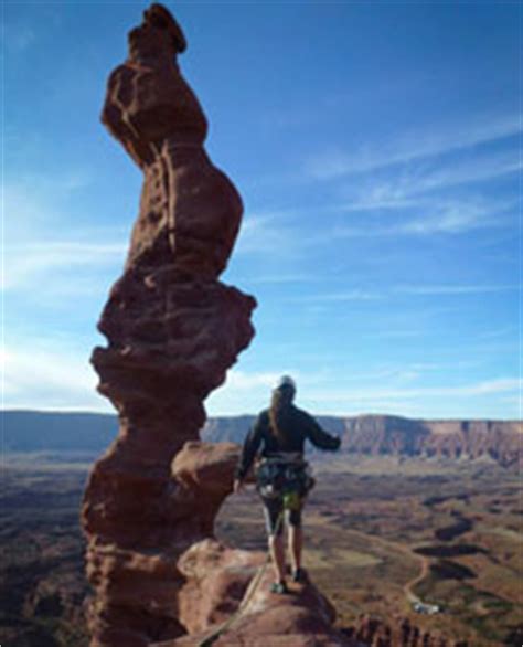 Guided Climbing Castleton Tower, Fisher Towers & Ancient Art