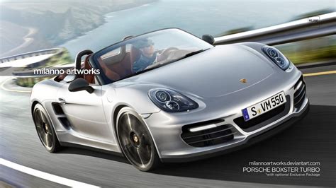 Rendering: Porsche Boxster Turbo by Milanno Artworks - GTspirit