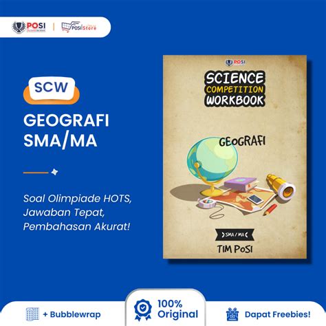 Jual Buku Olimpiade Posi Persiapan Osn Scw Geografi Sma Ma Full Soal