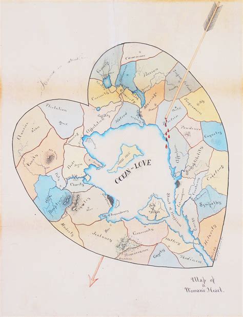 Charming Cartographic Allegory Rare Antique Maps