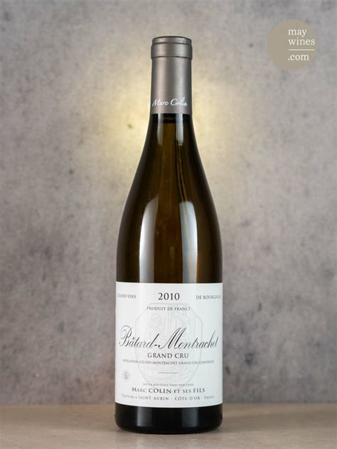 2010 Bâtard Montrachet Grand Cru Domaine Marc Colin et Fils May Wines