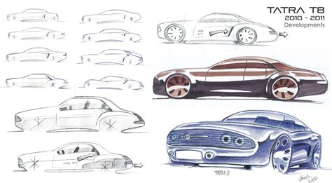 Tatra T8 concept on Behance