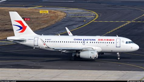 B 6427 China Eastern Airlines Airbus A319 133 WL Photo By Sunshydl