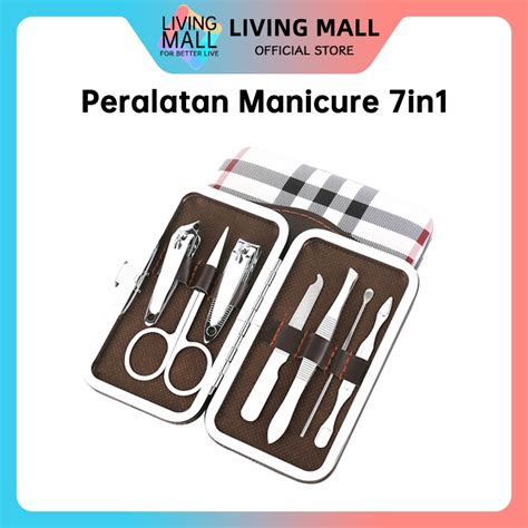 Jual Alat Manicure Mini Set 7 In 1 Pembersih Kuku Gunting Kuku