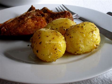 Los Antojos De Clara Patatas Salteadas Con Tomillo Y Ajo