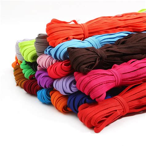 5 Metres 6mm Colorful Rainbow Elastic Cord 22 Colors Thick Etsy