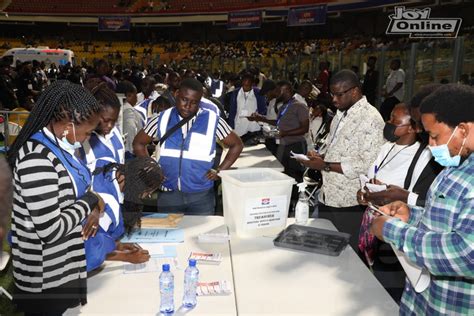 Photos Of Voting Process At Npp National Delegates Conference Myjoyonline