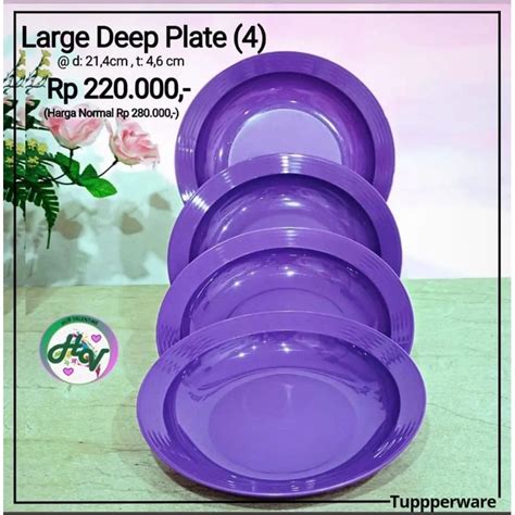 Jual Piring Mangkok Sendok Gelas Tupperware Shopee Indonesia