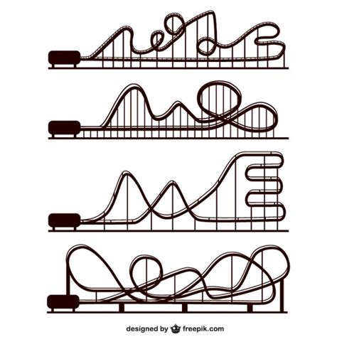 Roller Coaster Cart Drawing at PaintingValley.com | Explore collection ...