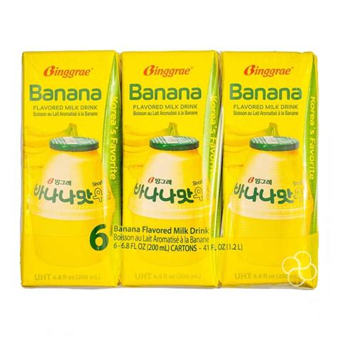 Binggrae Banana Flavored Milk Drink 6 X 200mL Lazada PH