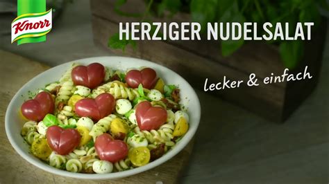 Herziger Nudelsalat Entdecke dein Herz für Salat Knorr Rezepte