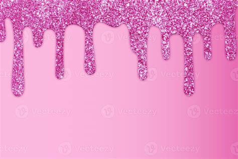 Pink Dripping Glitter Background Stock Photo At Vecteezy