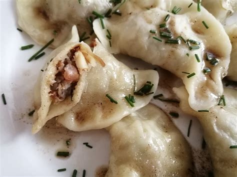 Pierogi Z Kasz Gryczan Boczkiem I Jajkiem Braniewskie Almanka W