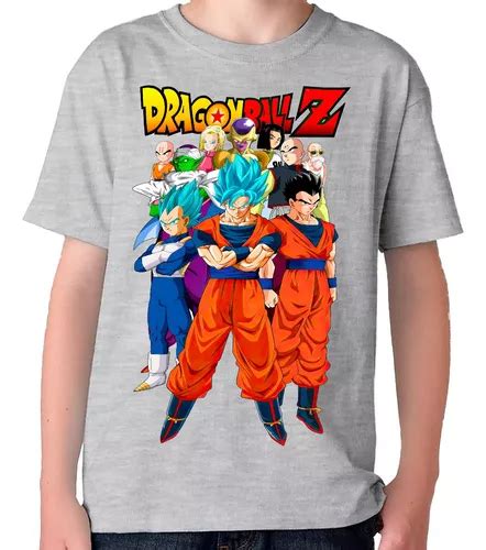 Camiseta Remera Dragon Ball Goku En Diferentes Colores Meses Sin