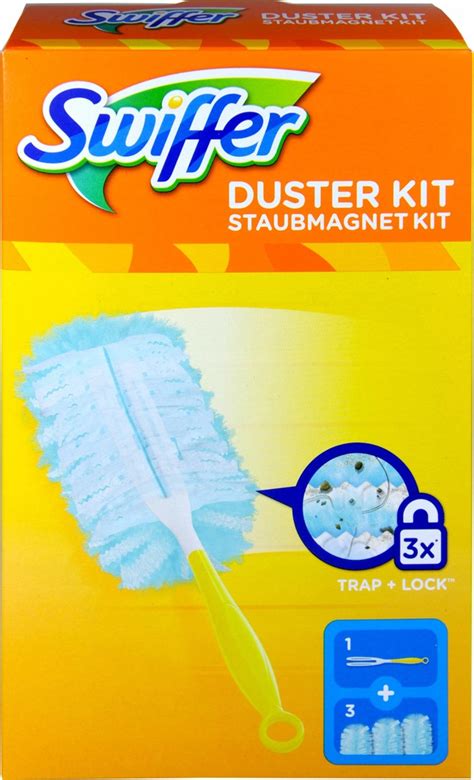 SWIFFER Duster KIT Miotełka DO KURZU 3 zapasy 12037908482 Allegro pl