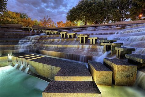 The Fort Worth Water Gardens Photograph by JC Findley