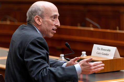 Sec Chair Gary Gensler To Step Down