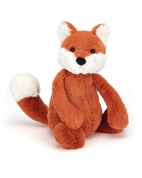 Jellycat Medium Smudge Fox Little Jellycat Toys Fox Stuffed Animal