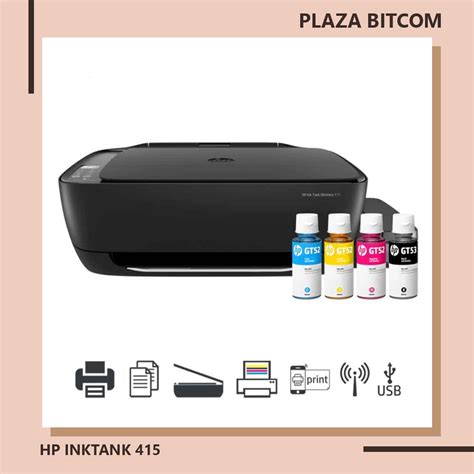 Printer Hp Smart Ink Tank Print Scan Copy Wireless 415 Original