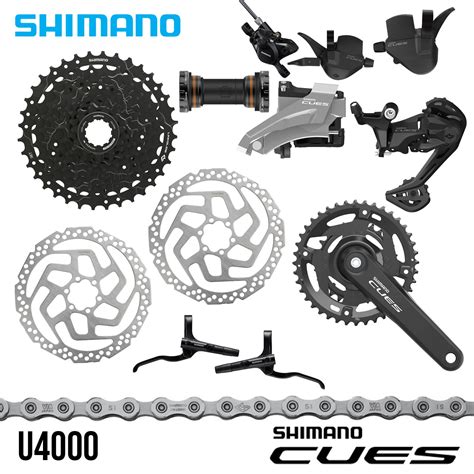 Shimano Cues U4000 2x9 9 Speed Groupset Supreme Bikes Ph