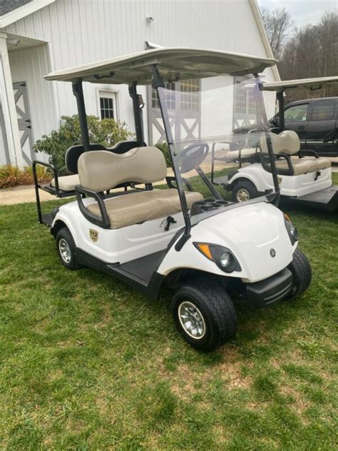 Yamaha G29 Drive Gas Golf Cart Excellent Shape 4 Seater Plus Lights Roof Ws For Sale From United