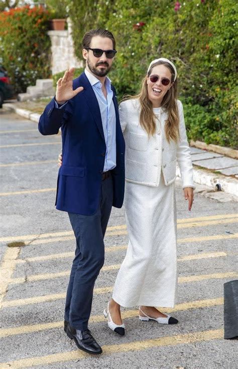 Las primeras imágenes de Philippos de Grecia y Nina Flohr tras su boda