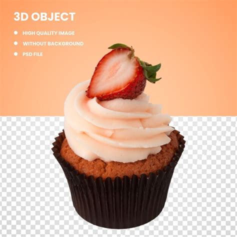 Premium PSD Psd Cupcake Frosting