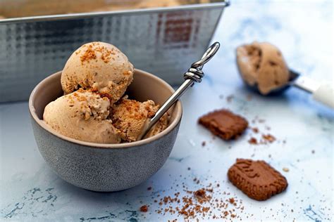 Glace aux spéculoos Amandine Cooking