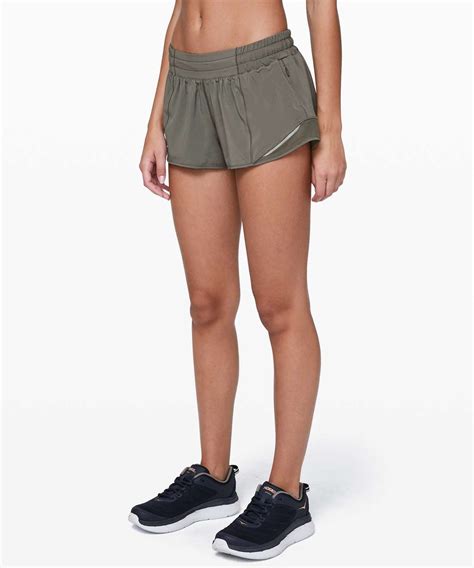 Lululemon Hotty Hot Short II Dark Chrome Lulu Fanatics