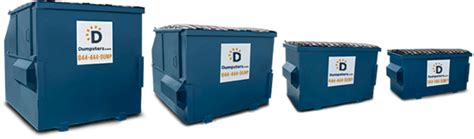 Dumpster Sizes & Dimensions | Dumpsters.com