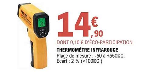 Promo Thermom Tre Infrarouge Chez E Leclerc Brico Icatalogue Fr