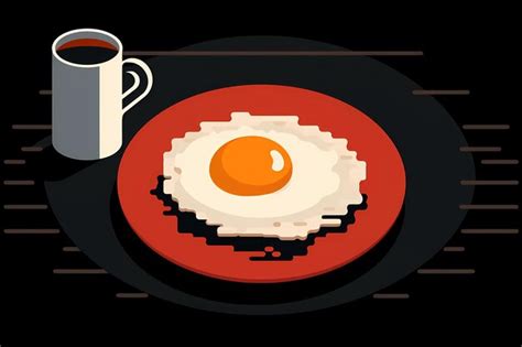 Premium Ai Image Fried Eggs In A Frying Pan