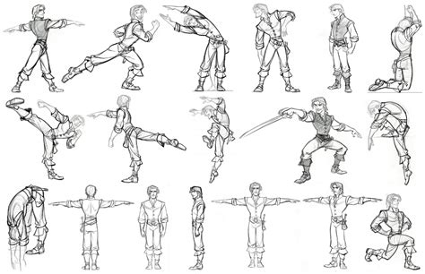 Keane Art Character Model Sheets