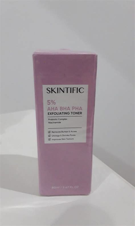 Skintific Aha Bha Pha Exfo Toner On Carousell